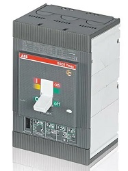 Выключатель автоматический Tmax T5N 630 PR221DS-LS/I In=630 3p F F ABB