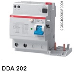 Блок диффиренциального тока двухмодульный DDA202 B