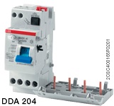 Блок диффиренциального тока четырехмодульный DDA204