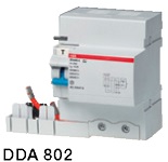 Блок дифференциального тока двухполюсный DDA802