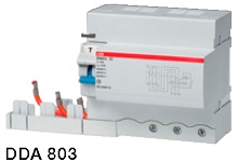 Блок дифференциального тока трехполюсный DDA803