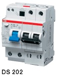 АВДТ автоматический выключатель дифференциального тока четырехмодульный DS202