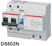 АВДТ автоматический выключатель дифференциального тока двухполюсный DS802N
