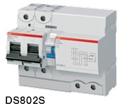 АВДТ автоматический выключатель дифференциального тока двухполюсный DS802S