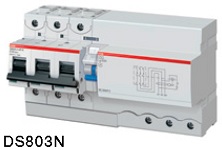 АВДТ автоматический выключатель дифференциального тока трехполюсный DS803N