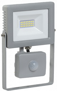 Прожектор светодиодный СДО 07-20Д серый с ДД IP44 IEK