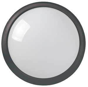 Светильник светодиодный ДПО 3031 12Вт 4500K IP54 круг белый пластик IEK