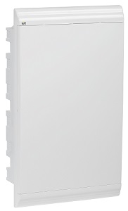 Бокс ЩРВ-П-36 модулей встраиваемый пластик IP41 PRIME белая дверь