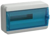 TF5-KP72-N-18-65-K03-K07 Корпус пластиковый КМПн-18 IP65 синяя прозрачная дверь TEKFOR IEK