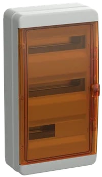 TF5-KP72-N-36-65-K03-K09 Корпус пластиковый КМПн-36 IP65 оранжевая прозрачная дверь TEKFOR IEK