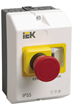 Защитная оболочка с кнопкой «Стоп» IP55 IEK