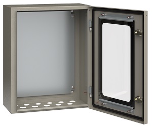 Корпус металлический ЩМП-2-0 У2 IP54 с прозрачной дверцей IEK