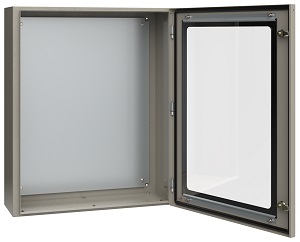 Корпус металлический ЩМП-4-0 У2 IP54 с прозрачной дверцей IEK