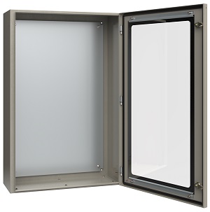 Корпус металлический ЩМП-5-0 У2 IP54 с прозрачной дверцей IEK