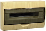 Корпус модульный пластиковый навесной ЩРН-П-18 (сосна) IP41 IEK