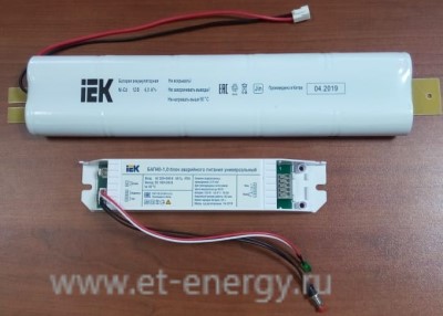 Блок аварийного питания БАП40-1,0 универсальный для LED IP20 IEK