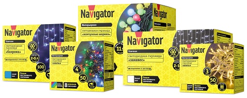 Светодиодные гирлянды NGF Navigator