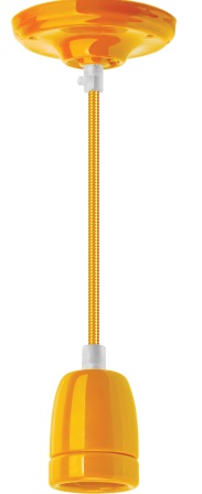 Светильник NIL-SF03-015-E27 60Вт 1м. керам. желтый 