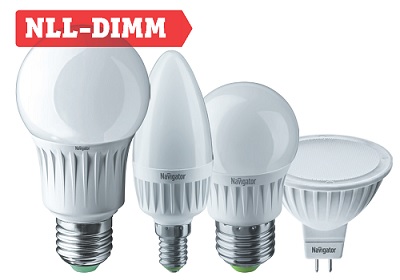 Светодиодные диммируемые лампы NLL-DIMM