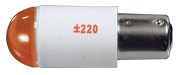 Светодиодная индикаторная лампа СКЛ 2А-Ж-2-48