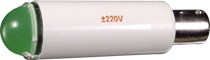 Светодиодная лампа СКЛ3-2-220 красная