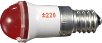 Светодиодная индикаторная лампа СКЛ9Б-2-110 бел.