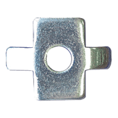 Шайба четырехлепестковая для соединения проволочного лотка (для использования с винтом М6х20)